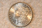 1884   BU/UNC FROSTY LUSTRE MORGAN DOLLAR.