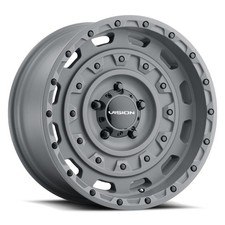 20x9.5 Gunmetal Wheels Vision 403 Tactical 5x55x127 -18 Set Of 4 78.1