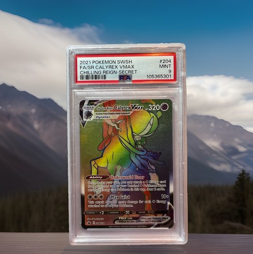 Shadow Rider Calyrex VMAX graded PSA 9 for sale on eBay