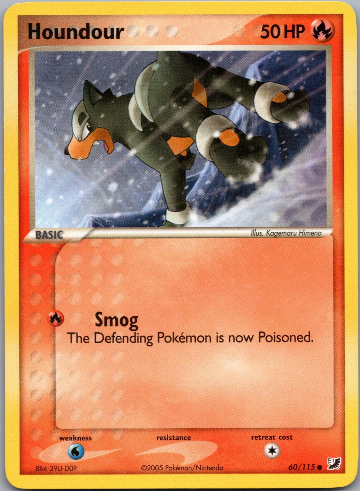 Houndour 60/115 Unseen Forces NM