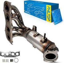 Front Catalytic Converter Compatible with 2.4L - 2002-2006 Camry/Solara