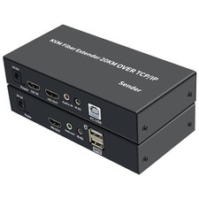 1920X1080P @60Hz HDMI KVM Fiber Extender over...
