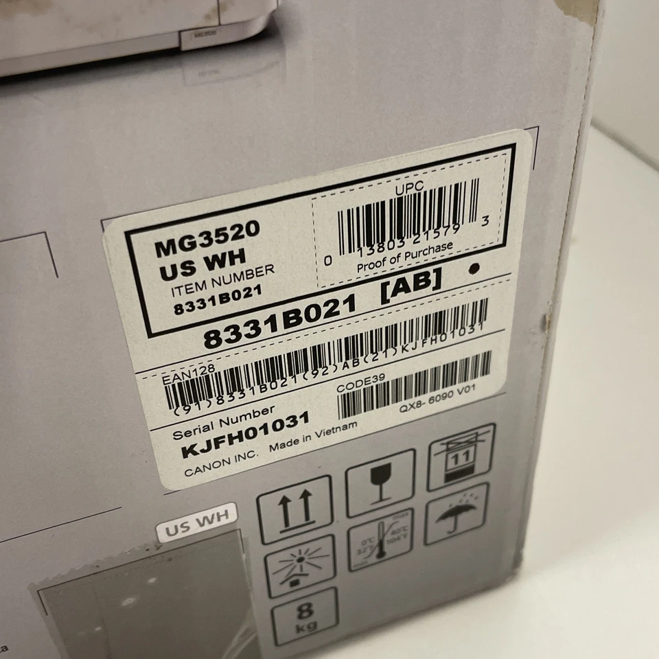 NEW CANON PIXMA MG3520 WIRELESS ALL IN ONE PRINTER COPY SCAN INKJET PRINTER - Image 3 of 4