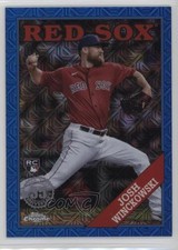 2023 Series 1 1988 Topps Chrome Silver Pack Blue Refractor Josh Winckowski 0w52