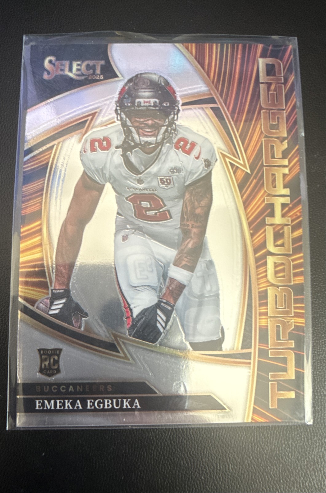 2025 Panini Select - Turbocharged Emeka Egbuka #2 (RC)