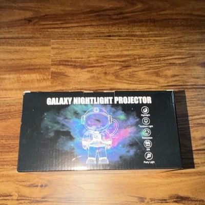 Astronaut Galaxy Night Light Projector, Multicolor, Ambient Party Light