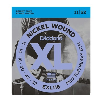 D'Addario EXL116 E-Gitarrensaiten Medium Top/Heavy Bottom (NEU)