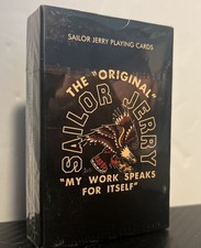 Vintage Sailor Jerry Playing Cards – Sealed Deck, Collectible Tattoo Design