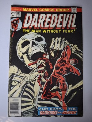 Daredevil #130 ~ Marvel Comics 1976 ~ FN ~ Newsstand Comic Book