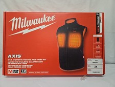 Milwaukee 334B-222X M12 Women Black Heated Axis Vest 2X-Large - Vest Kit