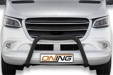 Frontbügel SCHWARZ für Mercedes Sprinter W907 Bj.2018- Ø70mm Gutachten