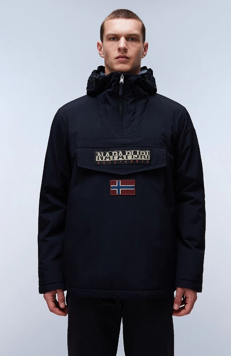 NAPAPIJRI RAINFOREST JACKET Small Black Brand New *Cheap* Rrp £195