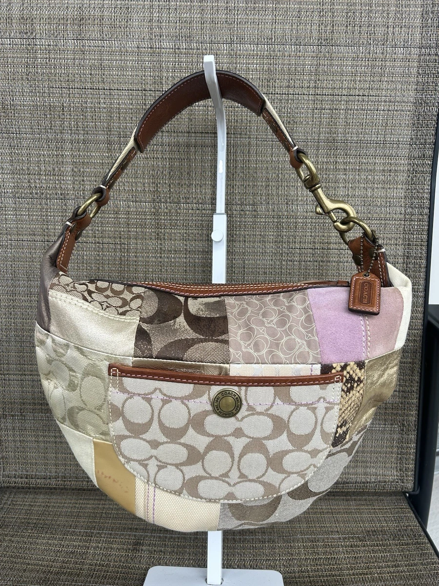 Coach Patchwork Zip Hobo Bags for Women for sale | eBay