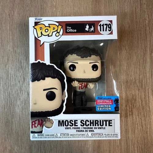Funko Pop! The Office Mose Schrute # 1179 2021 NYCC Fall Convention Exclusive