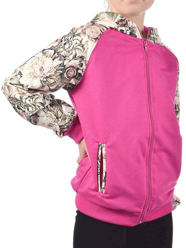 Girls Hooded Pullover Sweatjacke Hoodie Sweater Children 30329 - Picture 28 of 41