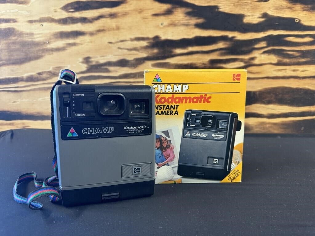 Camera CHAMP Kodamatic INSTANT camera Tested new battery-image