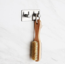 Natural Boar Bristle Body Foot Brush with Wooden Handle Wooden Body Skin Brush