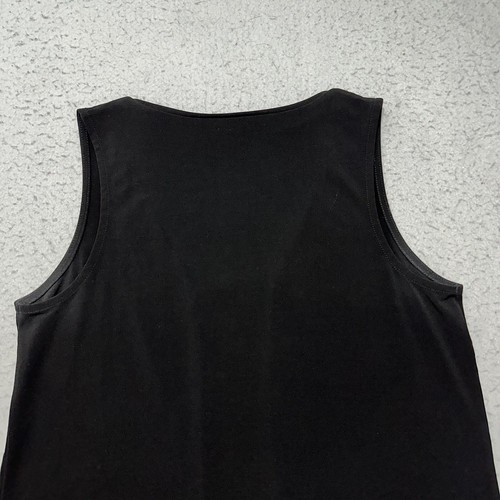 Halogen Women's XS Sleeveless Black Tank Top Lightweight Career Blouse Stretch - Picture 11 of 12