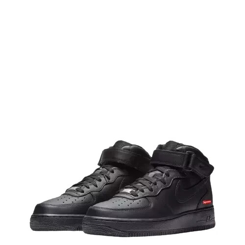 Supreme × Nike Air Force 1 MidBlackFW24 Supreme x Nike Air Force 1 Mid Release Date 2024