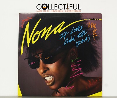 NONA HENDRYX - IF ONLY LOOKS COULD KILL - 1985 RCA *W/L PROMO* - 12'' SINGLE 