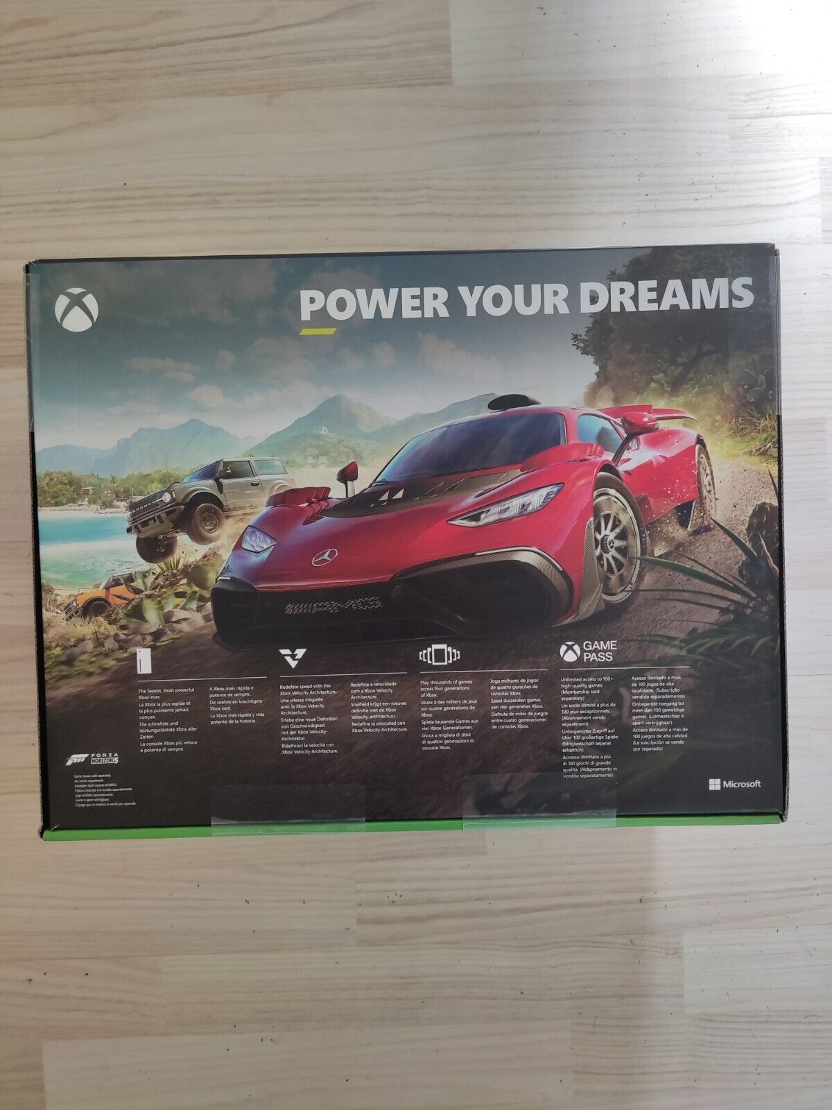  Microsoft Xbox Series X 1TB brandneu mit Forza Horizon 5 