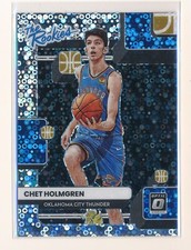 CHET HOLMGREN 2022-23 DONRUSS OPTIC THE ROOKIES HOLO FAST BREAK RC *THUNDER*