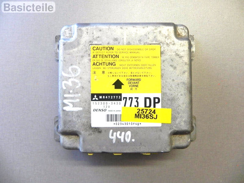 Mitsubishi Pajero Airbag Steuergerät Airbag control unit MR472773