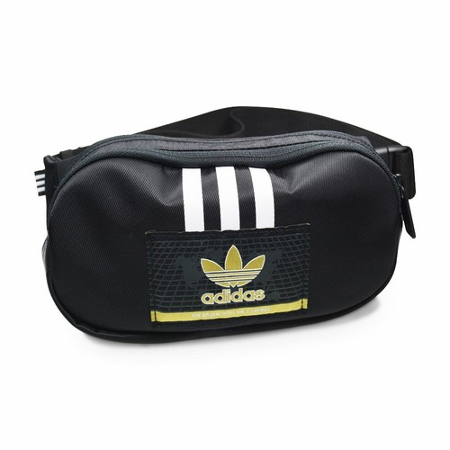 Unisex Adidas Cile 2.0 Borsa Tracolla-FR6029-Nero Oro | eBay