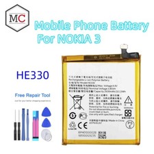 New High Quality Rechargeable For Nokia Battery HE330 3 DUAL TA-1032 TOOLS