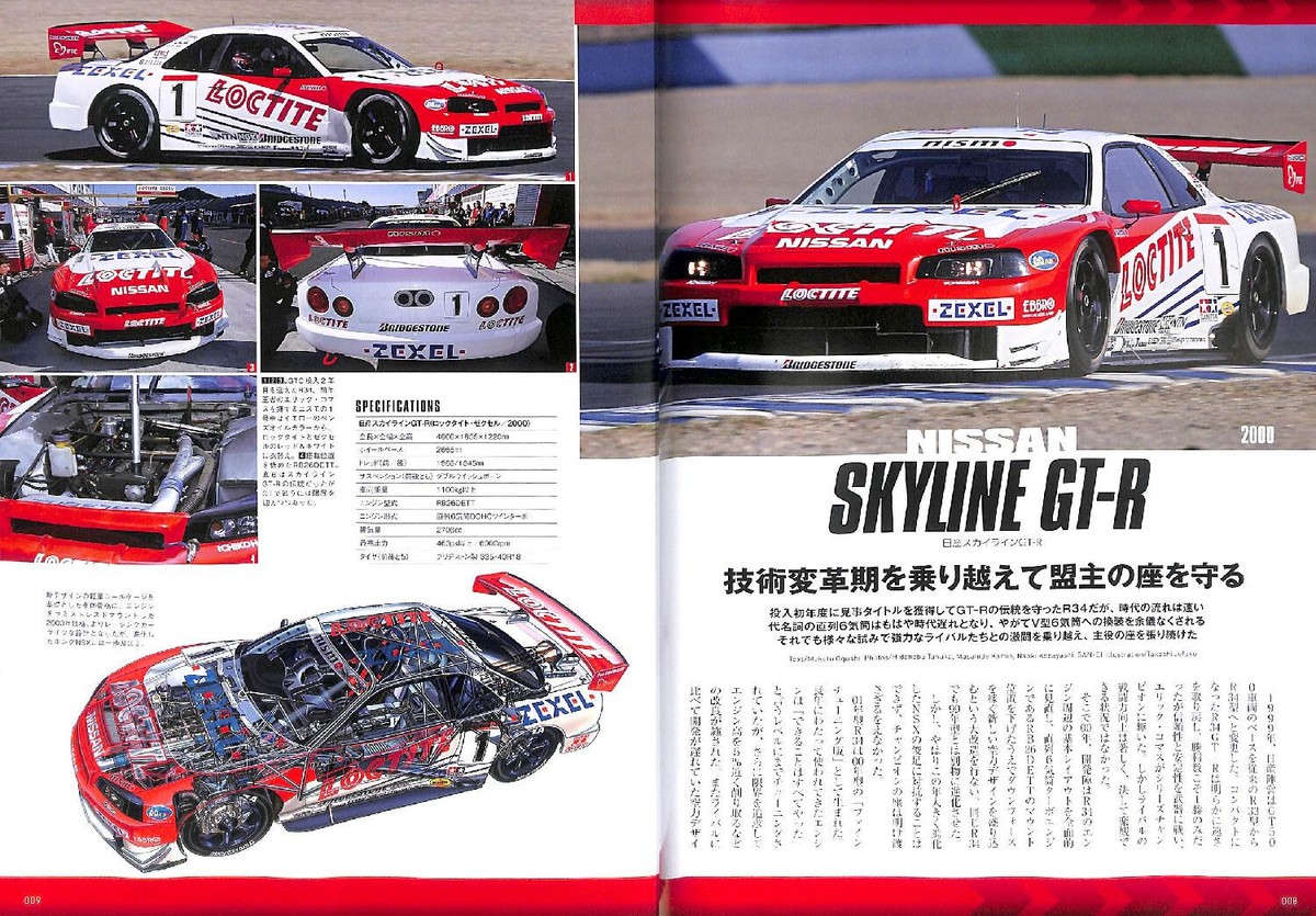 BOOK] All about JGTC machines 2000-04 Nissan Skyline GT-R Silvia