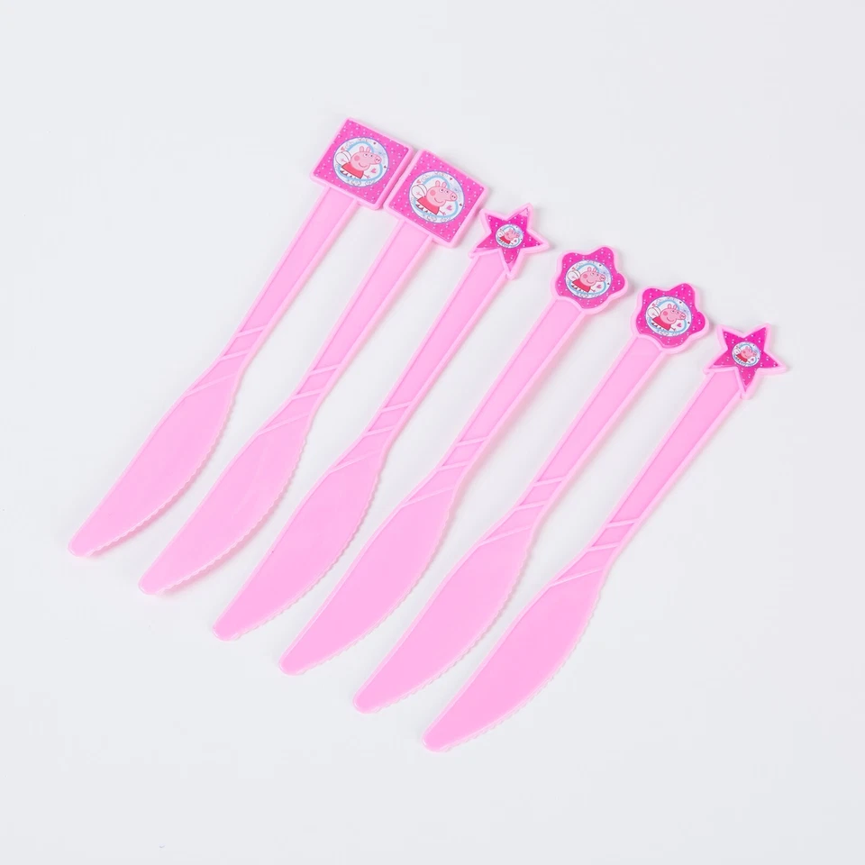 Свинка Пеппа украшение для детского дня рождения баннер посуда набор чашка тарелка товары для вечеринок - Изображение 3 из 4