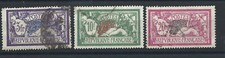 France N°206/08 Obl (FU) 1925/26 - Type Merson