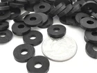 3/16" ID x 9/16" OD x 3/32" EPDM Rubber Flat Washers for Electrical & Auto