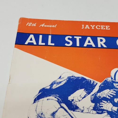 Jaycee 12th Annual All Star Game Pittsburgh McKeesport Memorial Stadium Program - Picture 2 of 23
