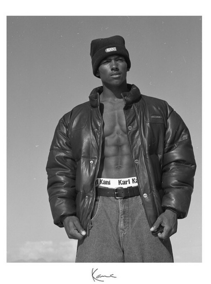 Karl Kani 1995 Leather Jacket KK Rare Vintage | eBay