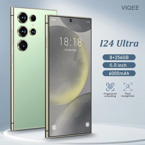 I24 Ultra Android 13 Smartphone 8GB+256GB With 6.8"HD Display 6000mAh Battery