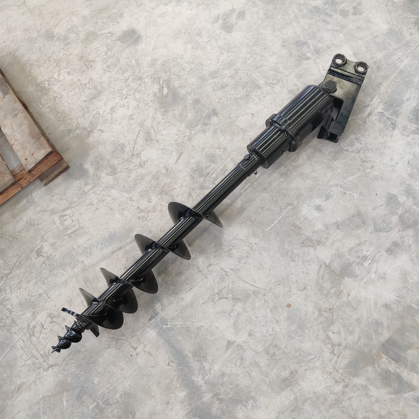 Hydraulic Auger Attachment Mini Excavator Machine Post Hole Digger