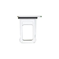 SIM Card Tray Single for Apple iPhone 16e White Replacement Part Repair Replace