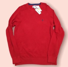 Original Penguin Mens Crewneck Sweater Cherry Red   NWT
