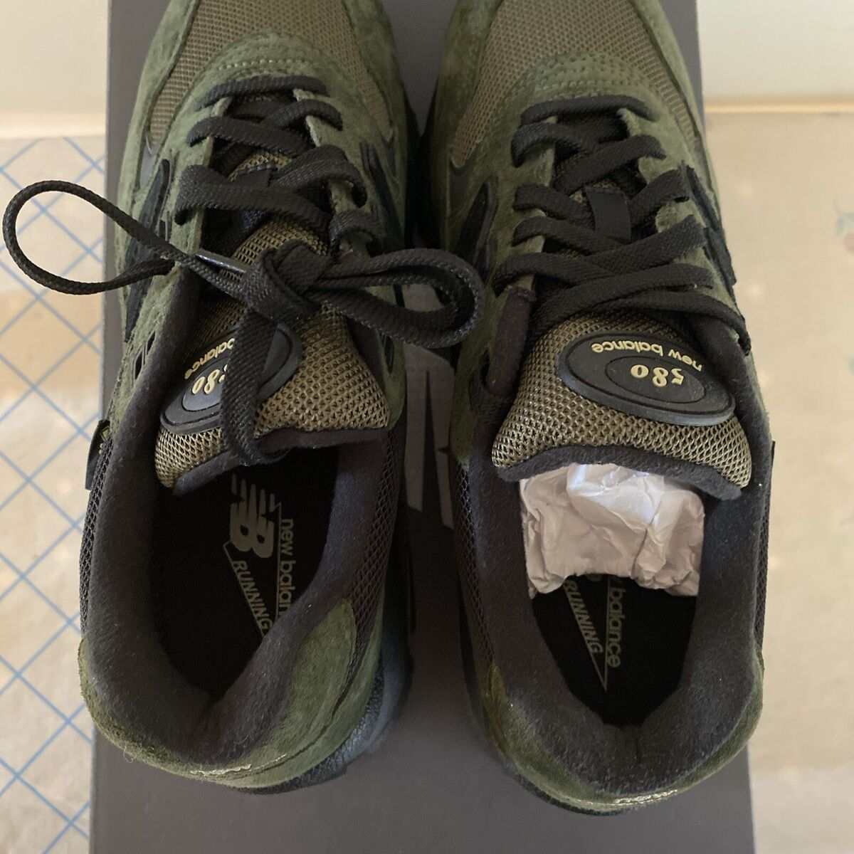 Size 8M - New Balance 580 Gore-Tex Kombu Black MT580RBL | eBay Size 8M - New Balance 580 Gore-Tex Kombu Black MT580RBL | eBay