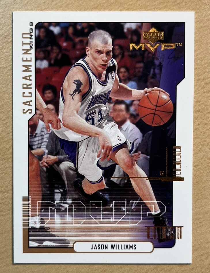 Jason Williams 2000-01 Upper Deck MVP Card #148, NM-MT