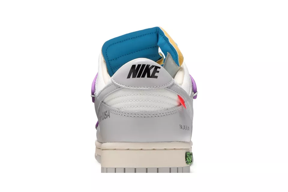 Nike Off-White x Dunk Low Lot 47 of 50 DM1602-125 Men's Size | eBay