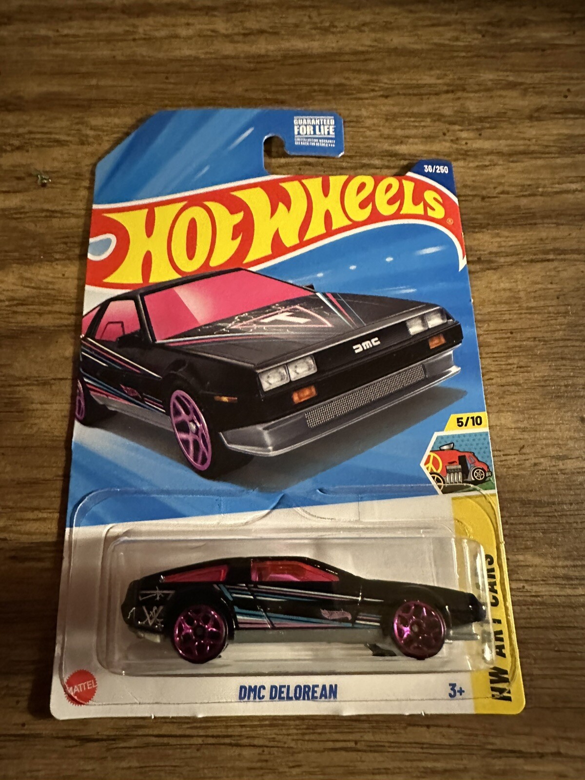 Rare 2025 Hot Wheels DMC 36/250 Delorean Back To Future Motor Company 1:64 Model