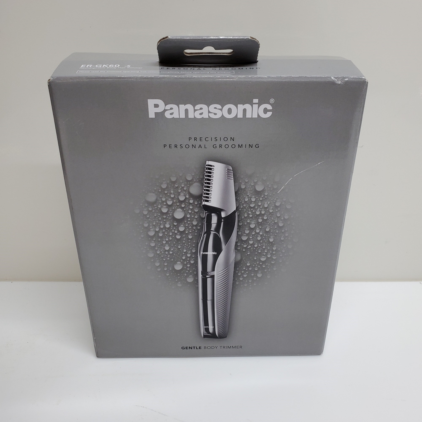 Panasonic ERGK60 S Rechargeable Body Hair Trimmer (FACTORY SEALED) eBay