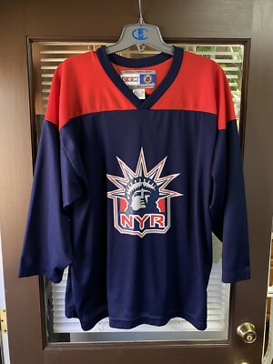 VIntage Authentic New York Rangers Lady Liberty Eric Lindros 88