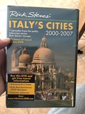 Rick Steve s Italy s Cities 2000-2007 Dvd Brand New