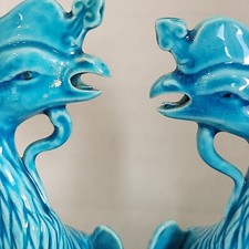 陶瓷凤凰古董原创中国风雕像、雕像| eBay