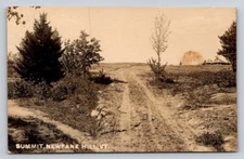 RPPC Summit Newfane Hill Dirt Road Vermont Real Photo P675
