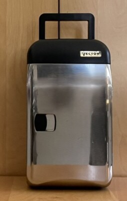 VECTOR MINI FRIDGE COOLER and WARMER w/Car Charger - For Desktop or ...