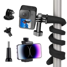 Gooseneck Flexible Camera Mount Phone Clamp Holder Compatible With Akaso Ek7000/